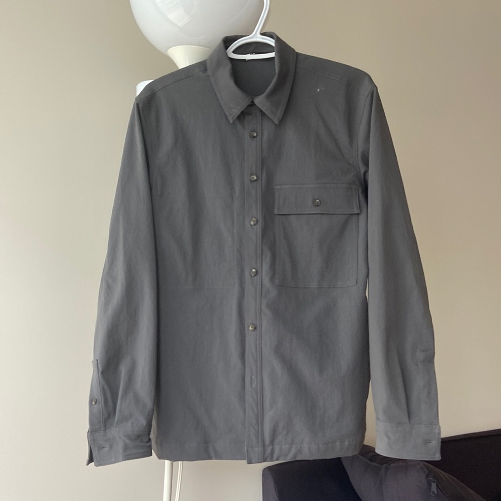 MEC Overshirt Dark Grey Small NWOT